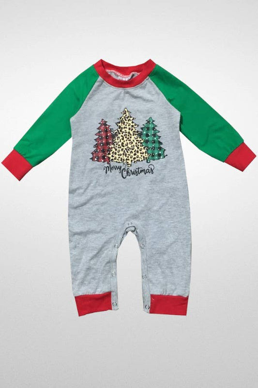 Merry Christmas Baby Boys Romper