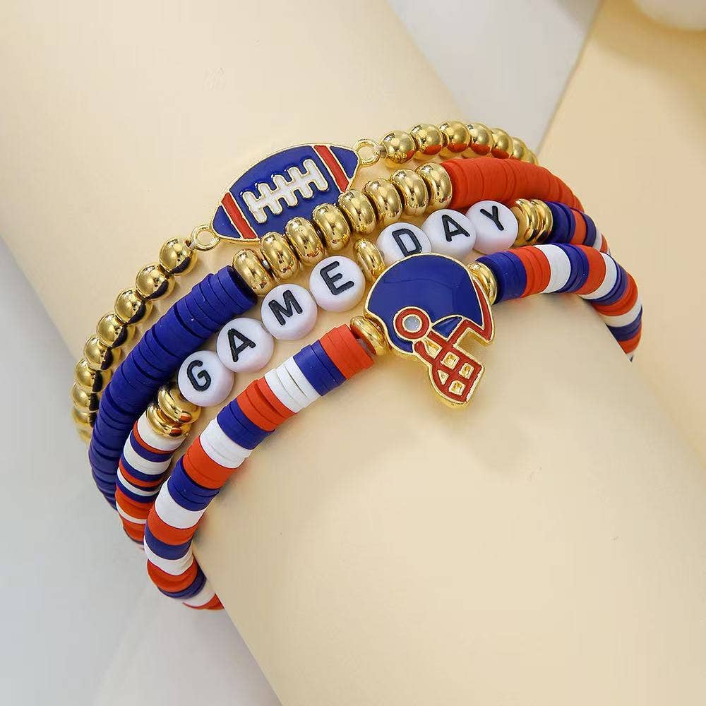 Red and Blue Gameday Stackables