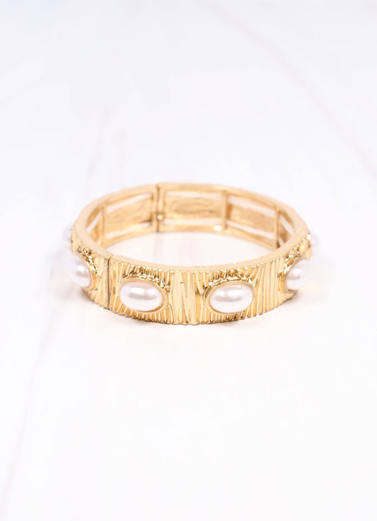 Pascal Pearl Stretch Bracelet