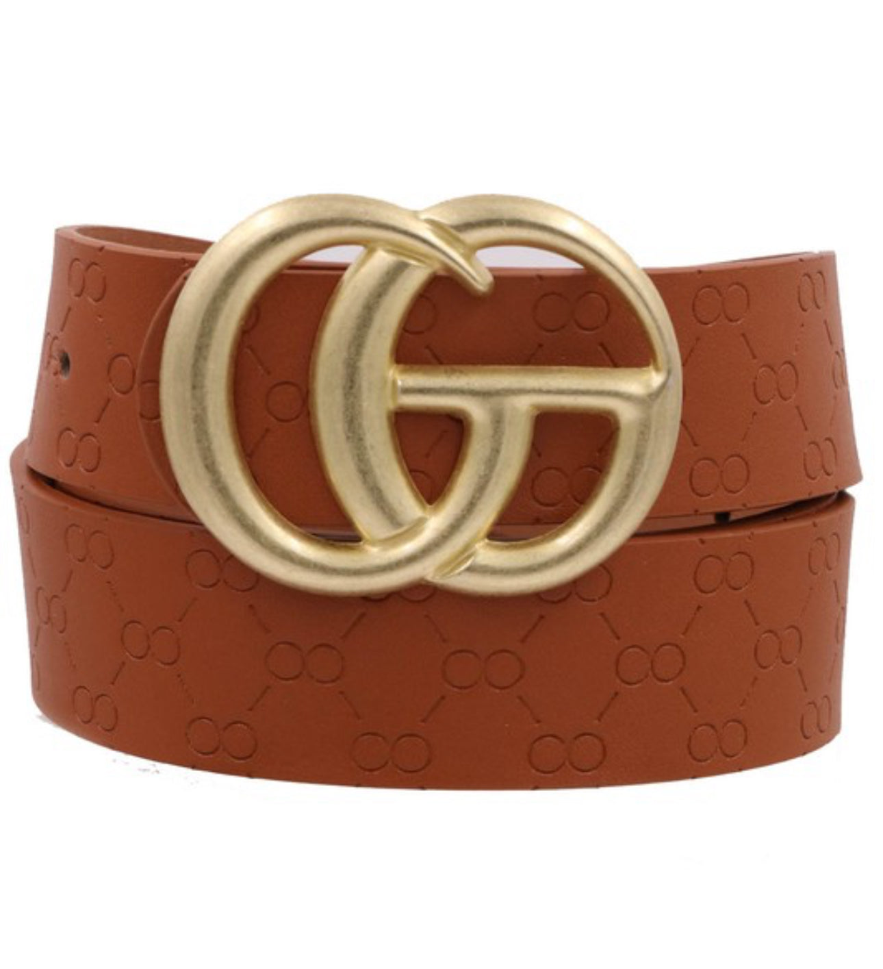 CG Buckle Imprinted Belt