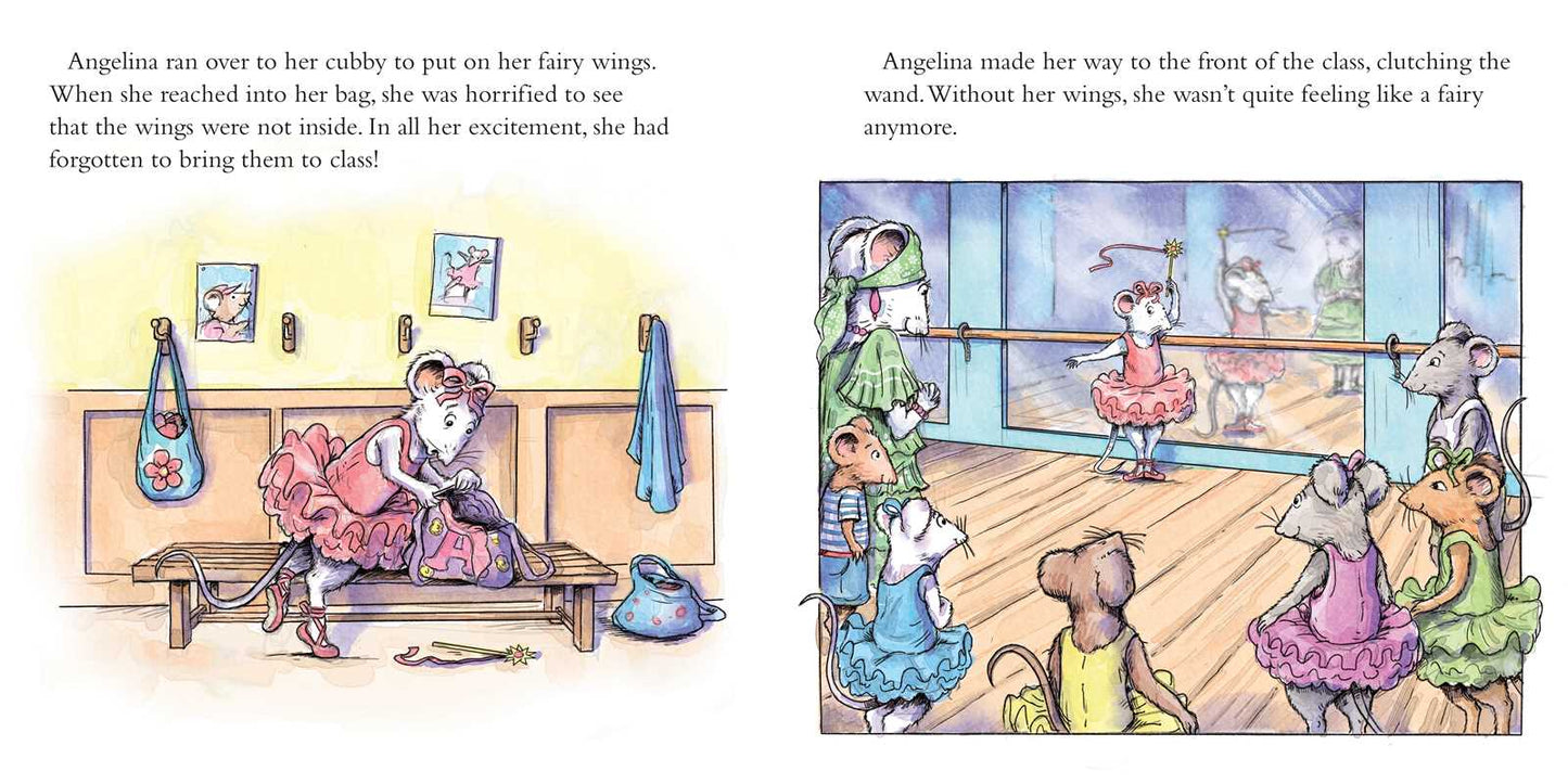Angelina Ballerina at Ballet School ~ Paperback