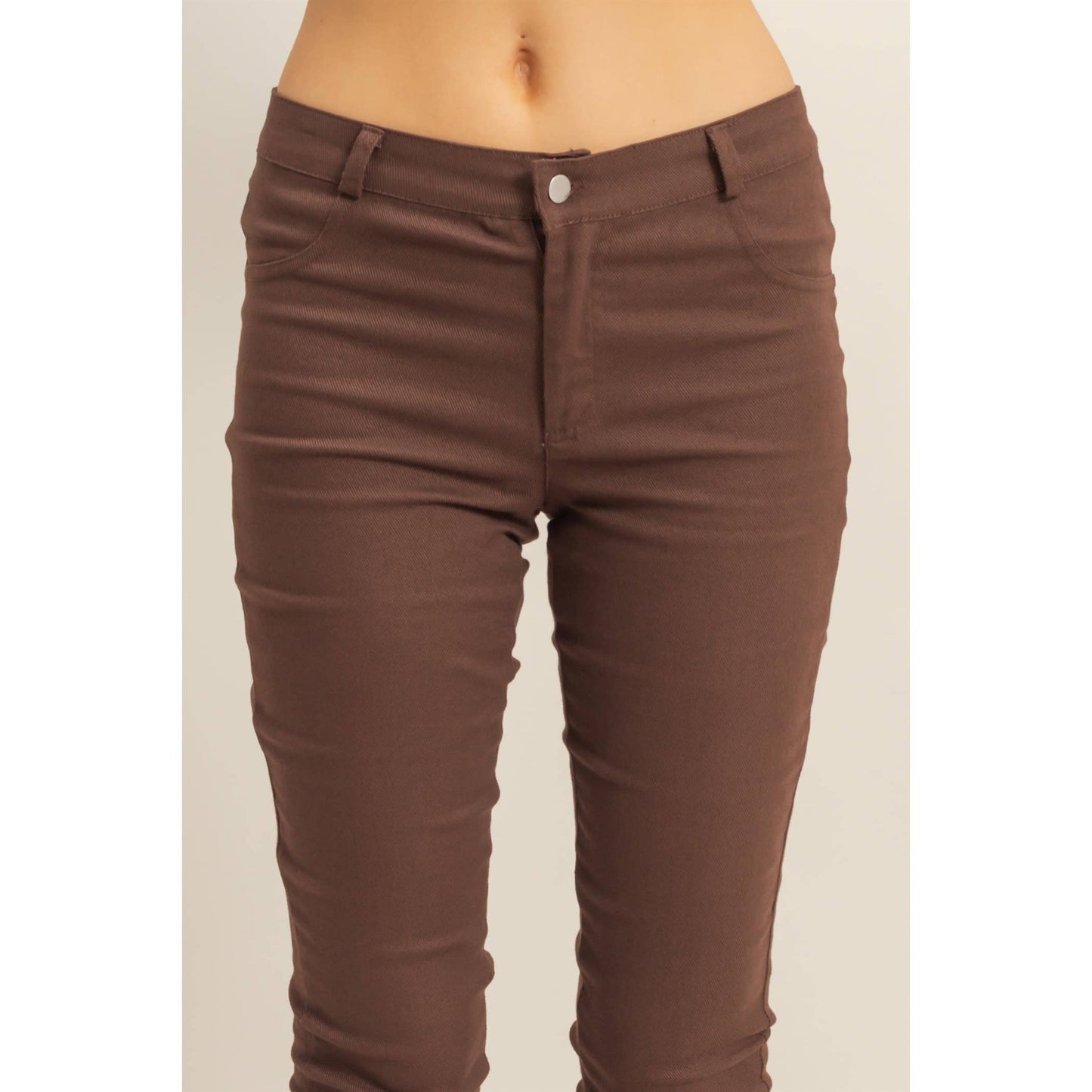 Low-Rise Skinny Pants