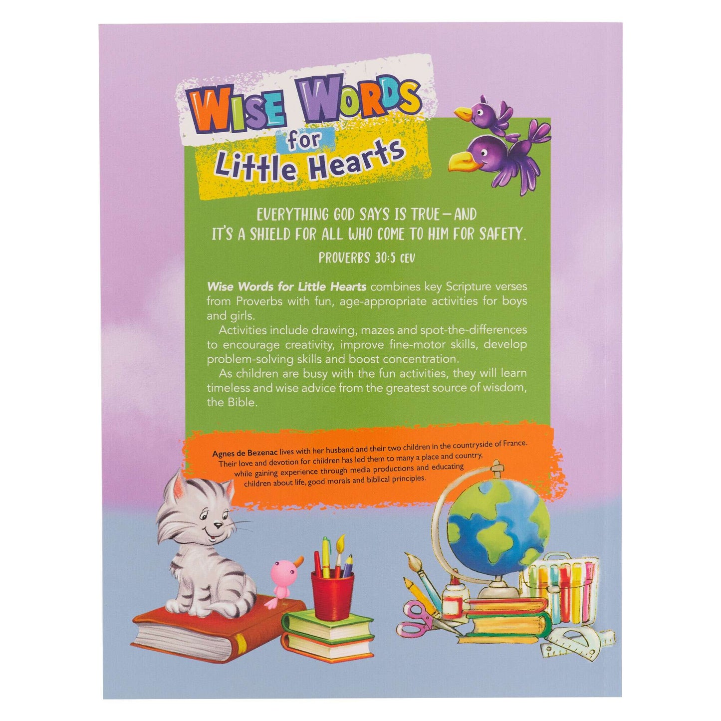 Wise Words for Little Hearts Coloring and Activity Book