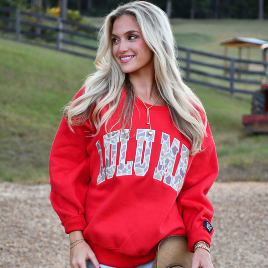 Lulu Mac Adult CAMO Sweatshirt (Multiple Colors)