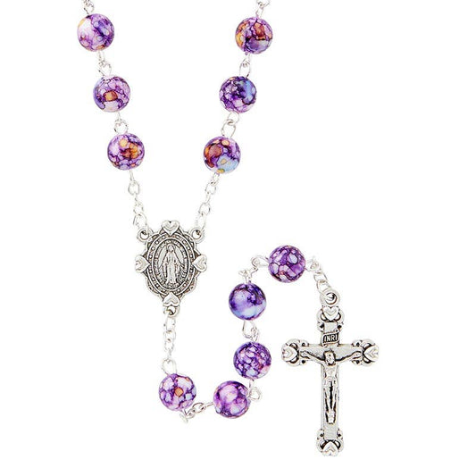 Campania Rosary - Lavendar