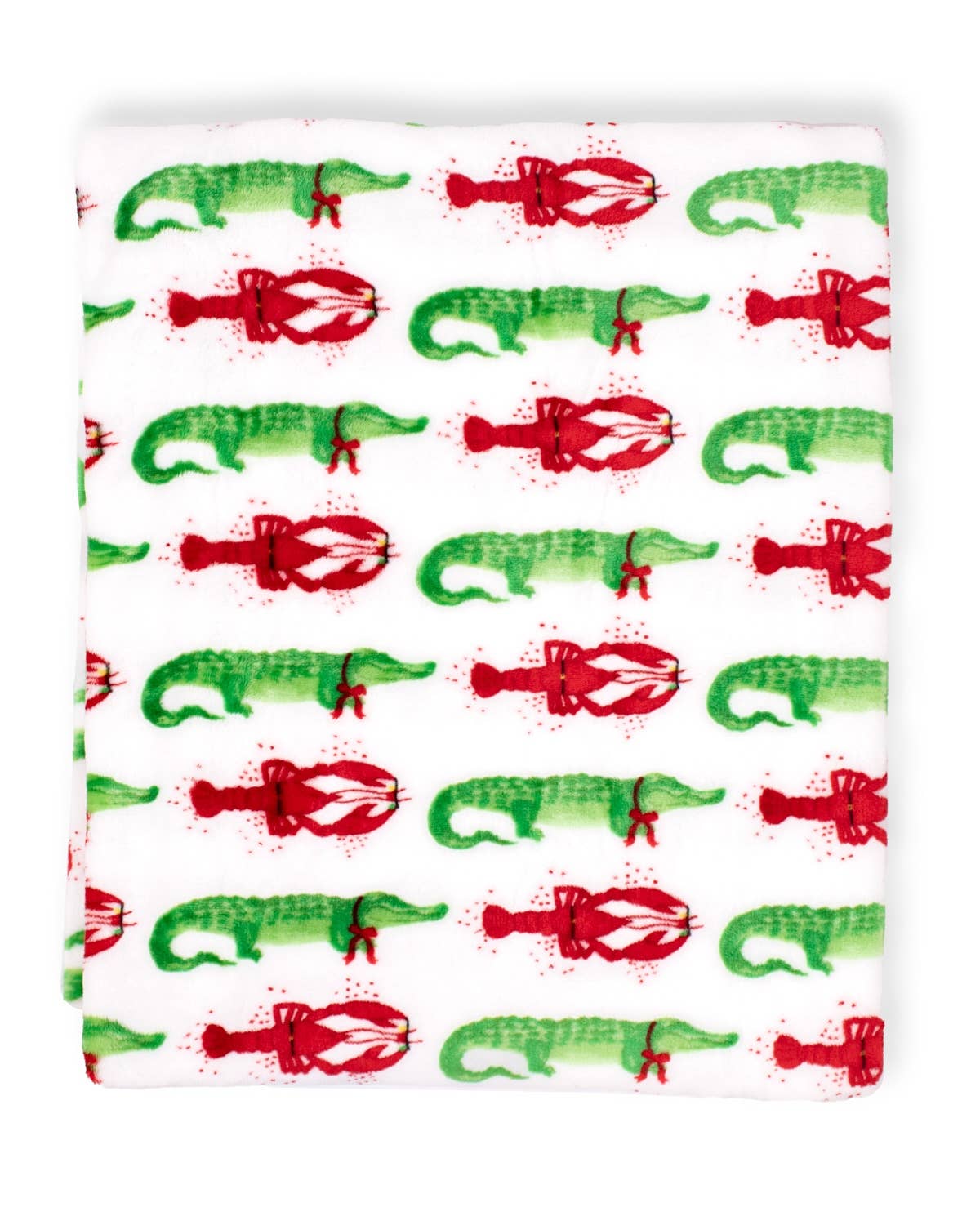 Cajun Christmas Throw 50x60