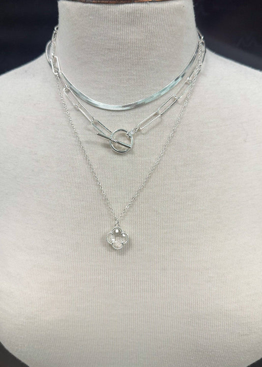 Silver Natalie Necklace