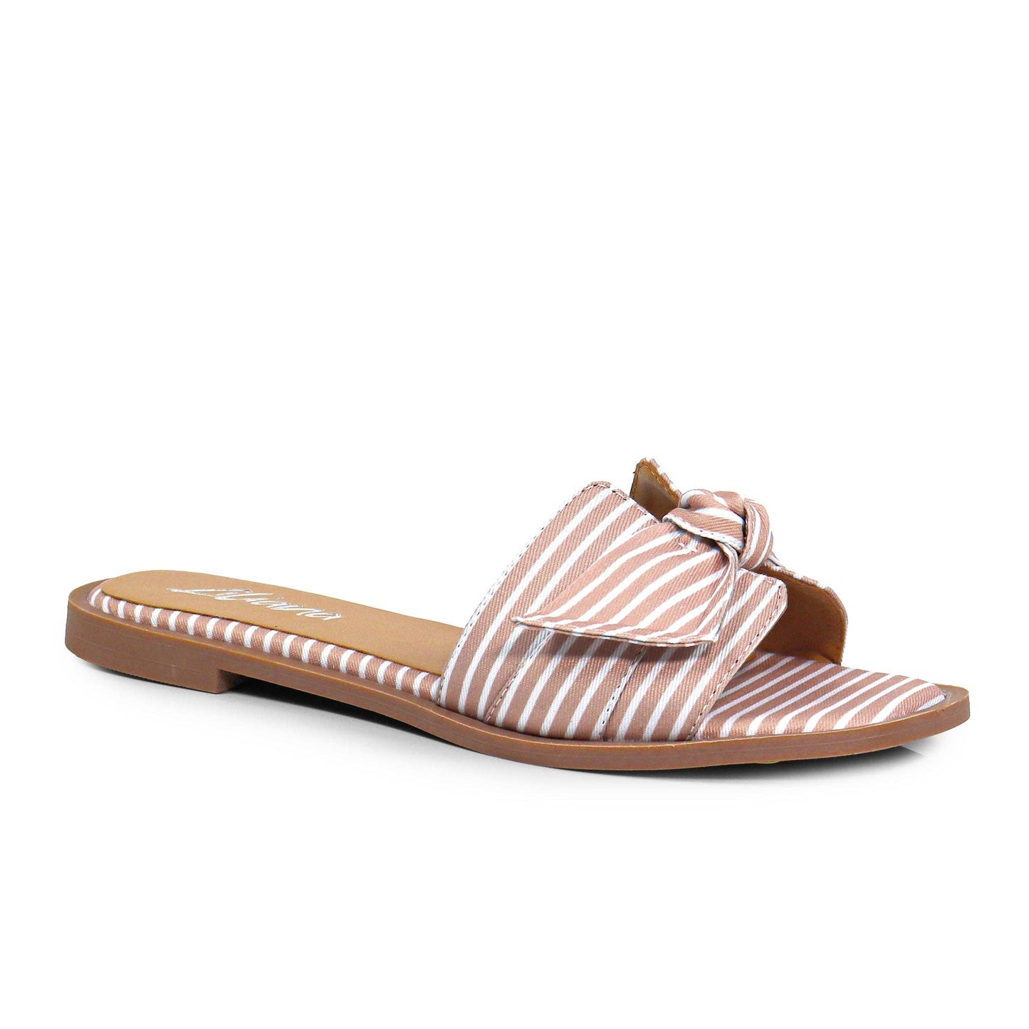 HAILIE-2 KNOT SANDAL STRIPE