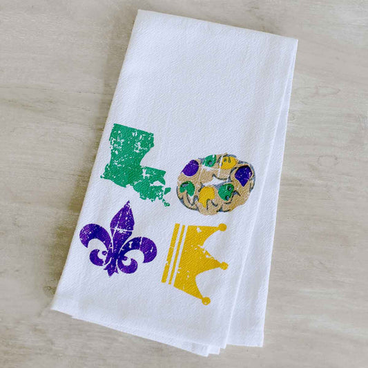 Love Flour Sack Hand Towel   20x28