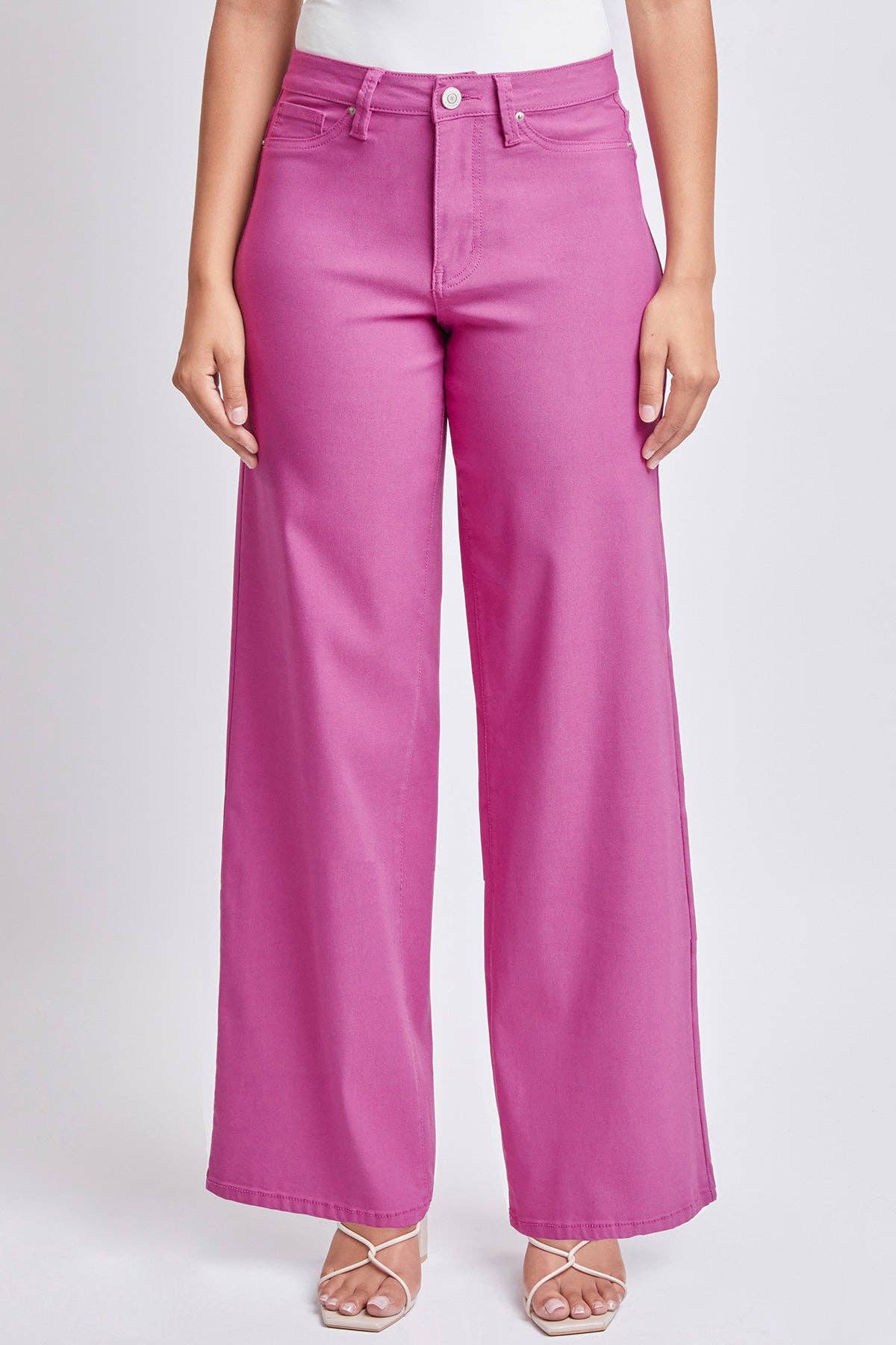 Hyperstretch High Rise Wide Leg