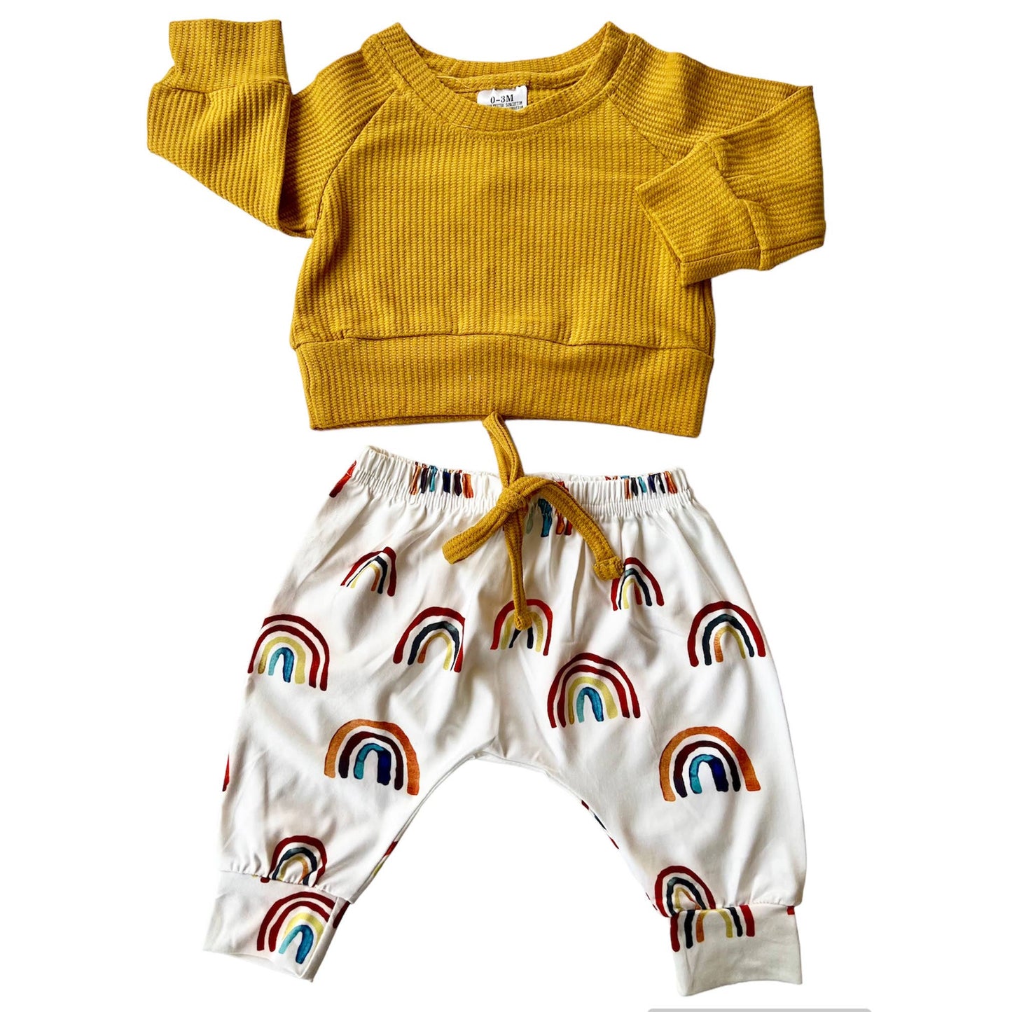 Kids Rainbow Sleepies Pajama Set