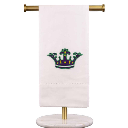 Margaret Crown Hemstitch Hand Towel  20x28