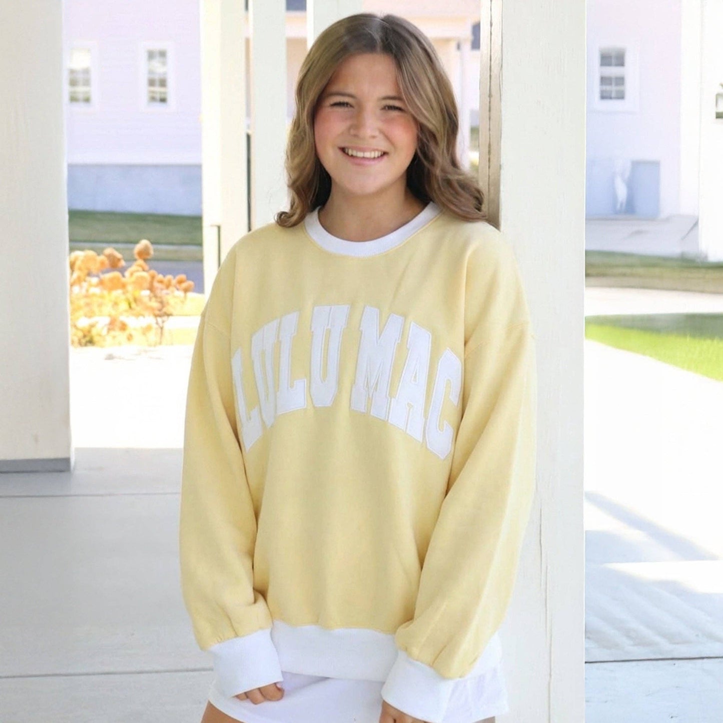 Color Block Lulu Mac Sweatshirt