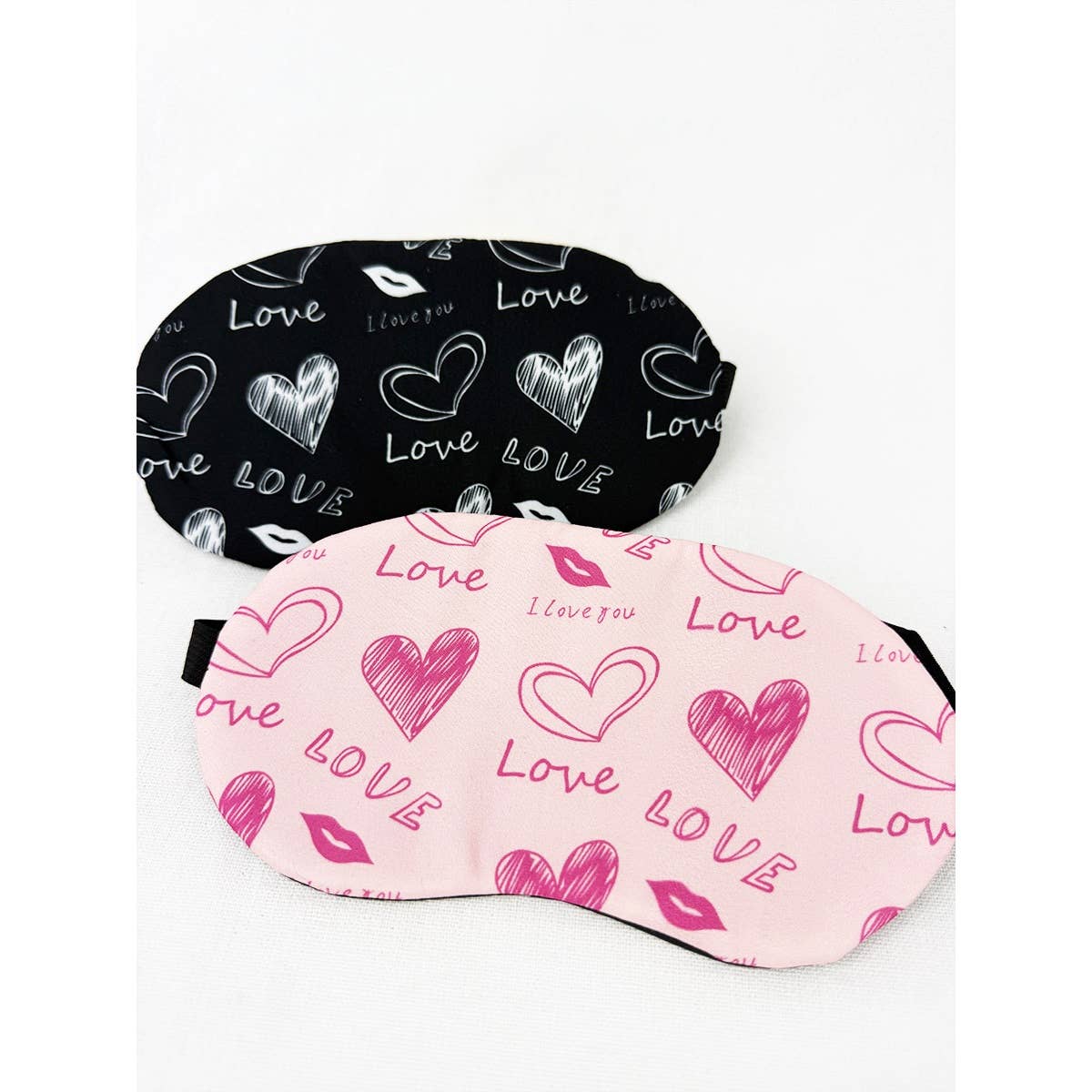 Love Printed Sleeping Eye Mask