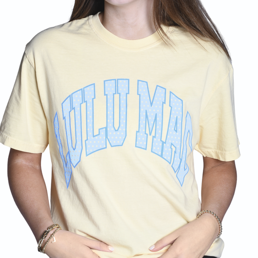 LULU MAC Adult Butter Comfort Color Tee