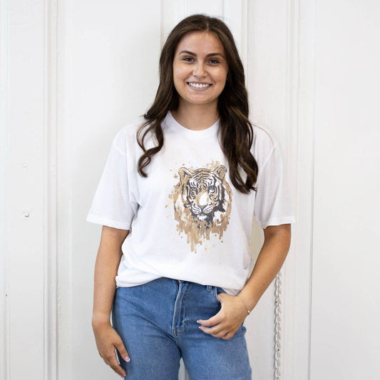 Tiger Love Crew Neck T-Shirt