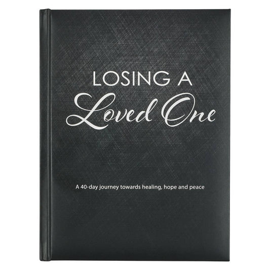 Losing a Loved One Black Hardcover Devotional