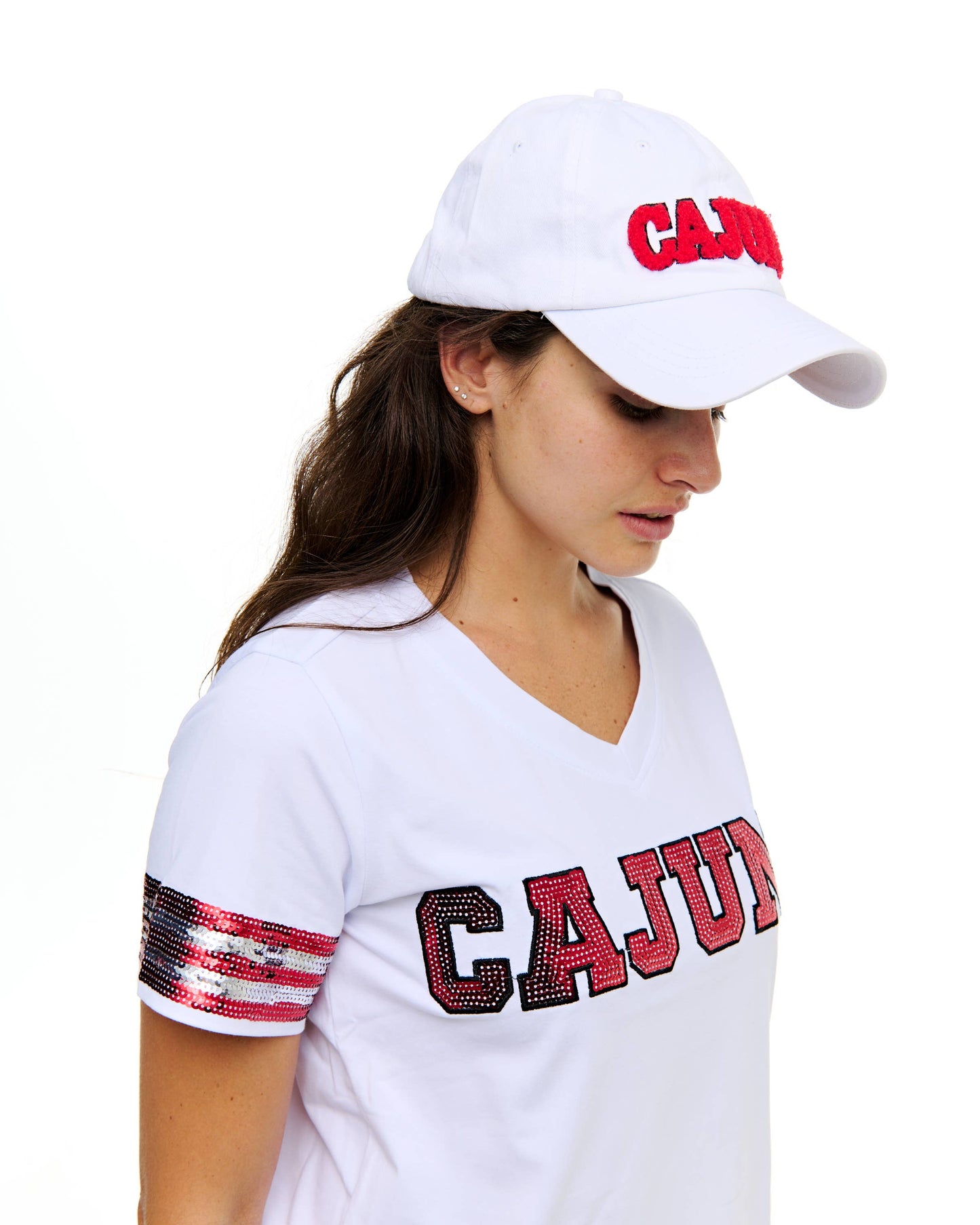 Chenille “CAJUNS” baseball cap 