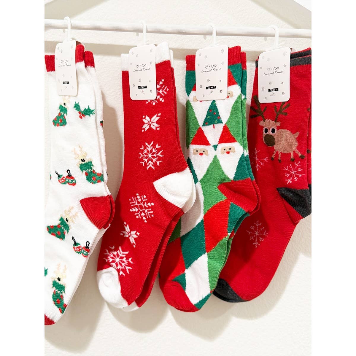 Cute Christmas Theme Socks