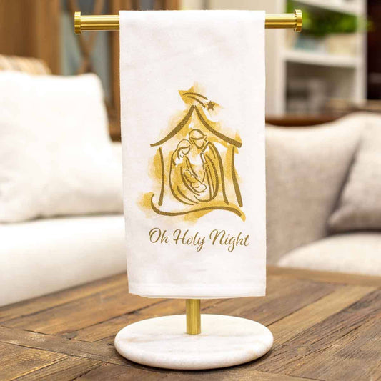 O Holy Night Hand Towel 20x28