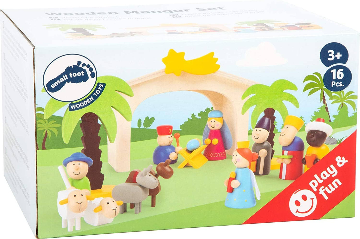 Small Foot Wooden Manger Set