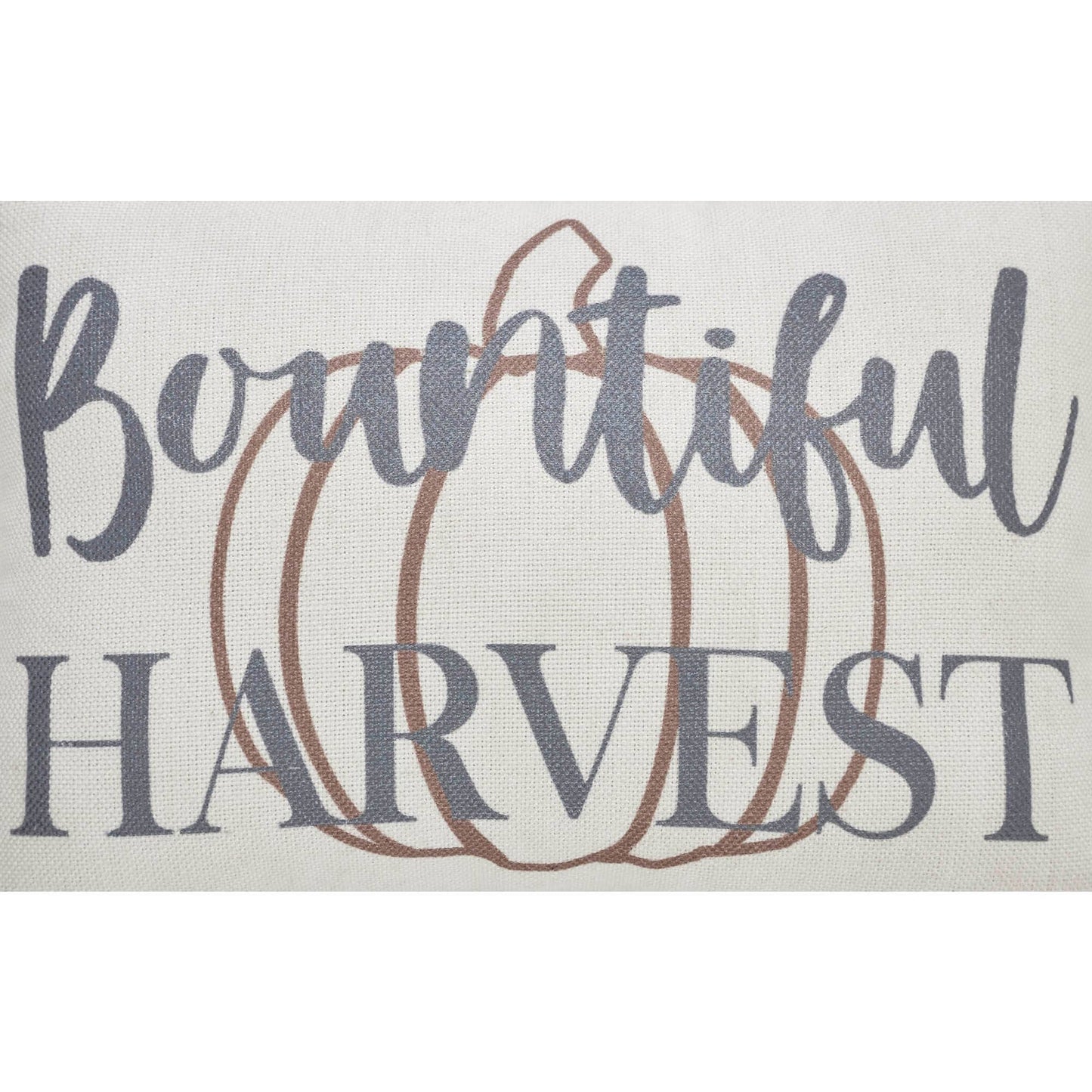 Bountifall Pumpkin Harvest Pillow 9.5x14