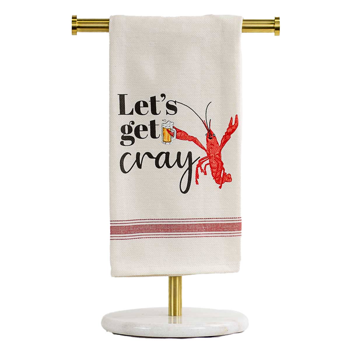 Let's Get Cray Cheers Hand Towel    20x28