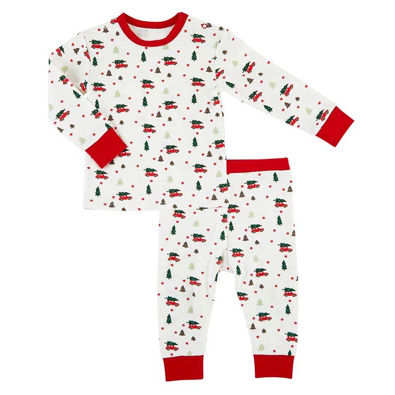 Christmas 2 PC PJ Set - Red