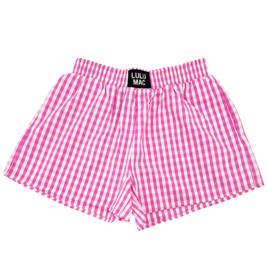 GINGHAM BOXER SHORT