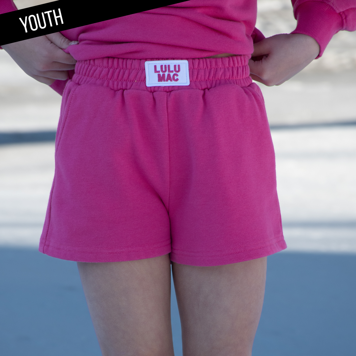 Lulu Mac KID TERRY CLOTH SHORTS (Multiple Colors)