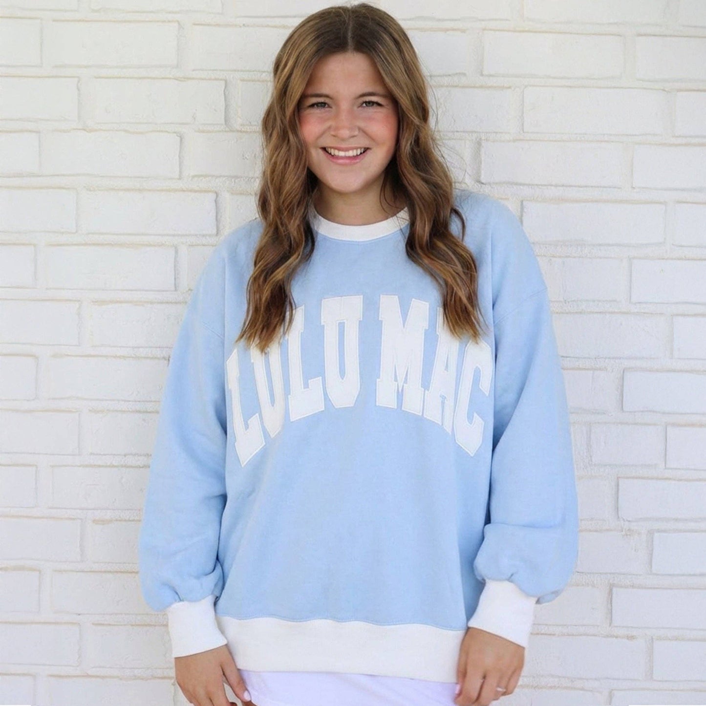 Color Block Lulu Mac Sweatshirt