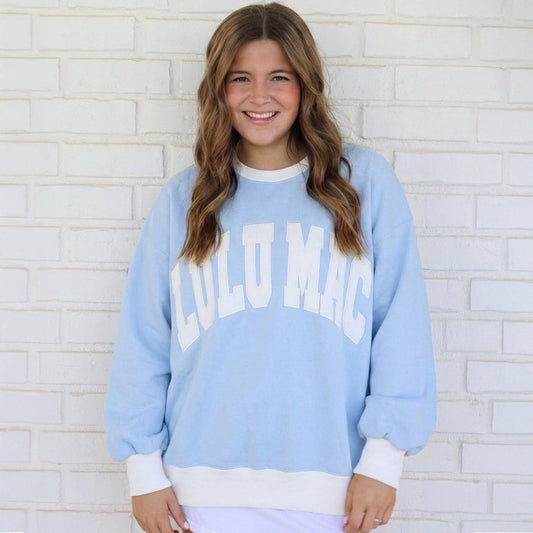 Color Block Lulu Mac Sweatshirt