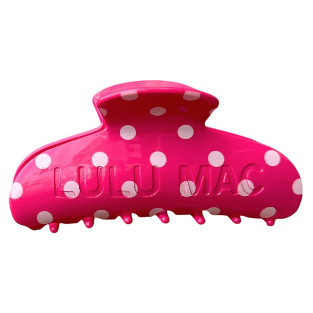 LULU MAC HAIR CLIPS Polka Dot