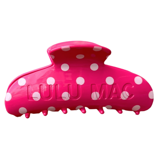 LULU MAC HAIR CLIPS Polka Dot