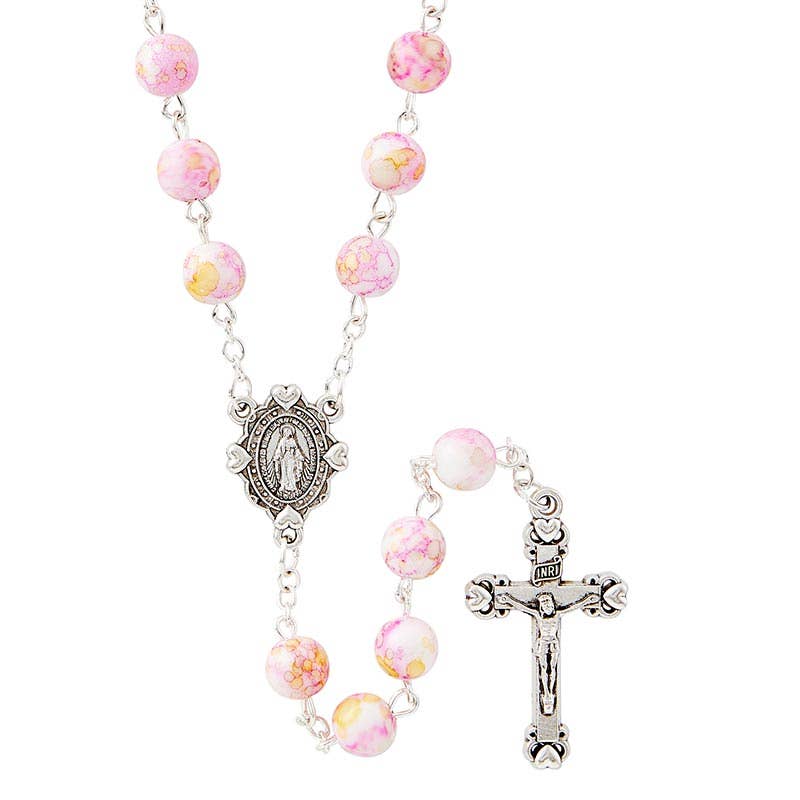 Campania Rosary - Pink