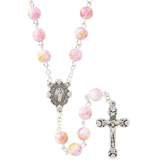 Campania Rosary - Pink