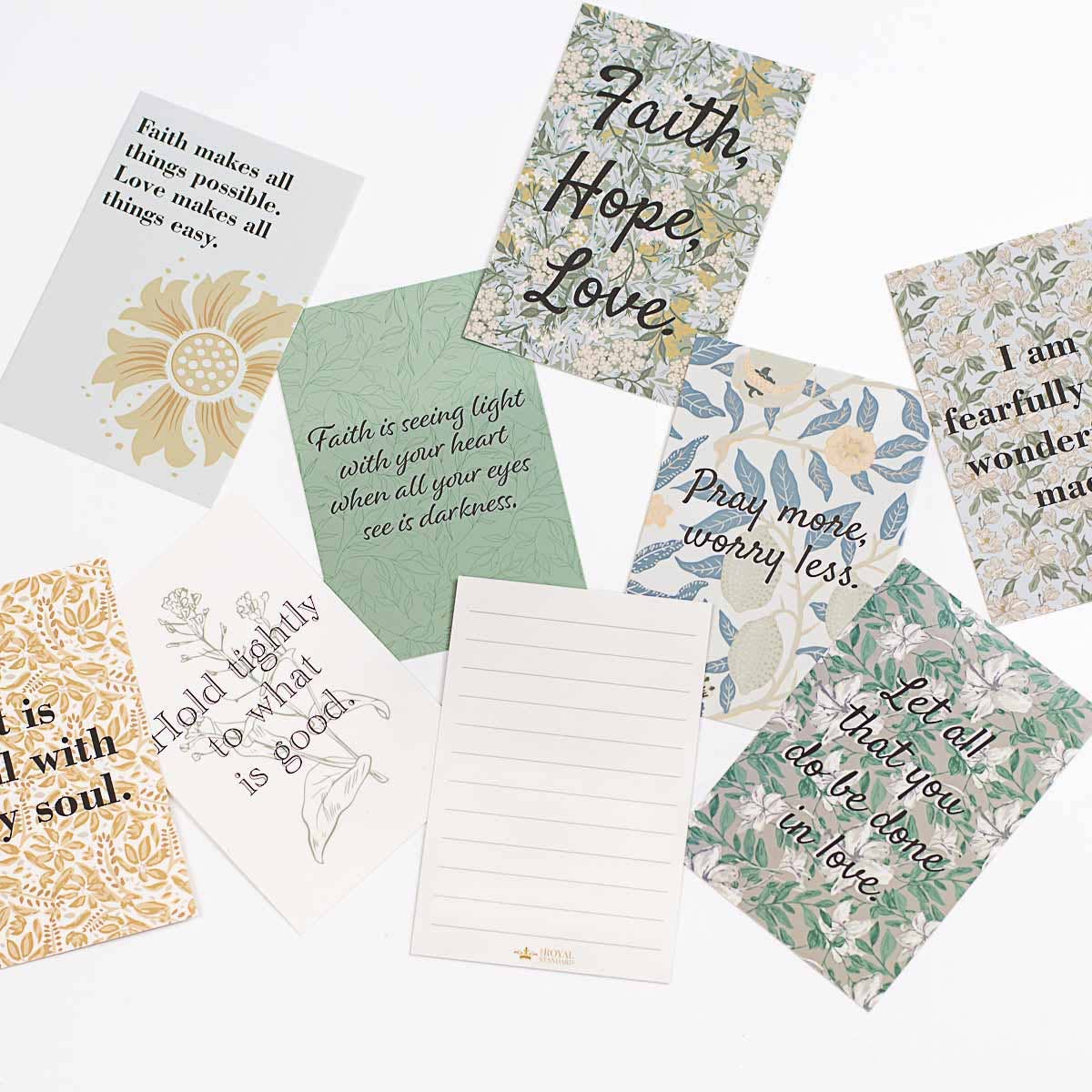 Prayer Cards   Multi   3x4.5   Set of 52