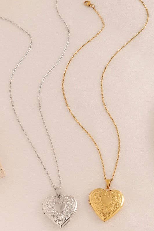 18K DIPPED STAINLESS STEEL TARNISH FREE LOCKET