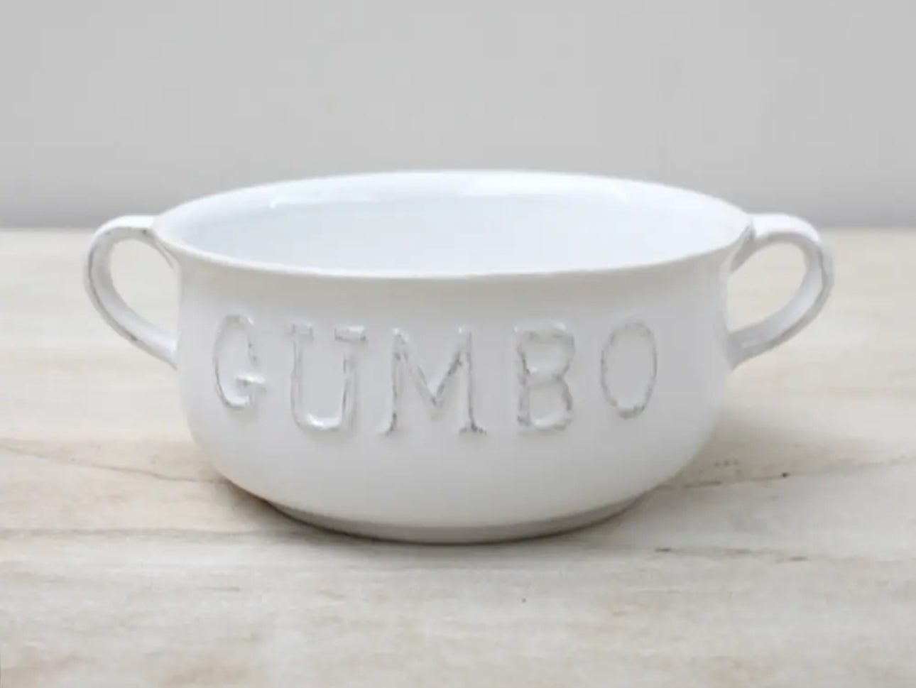Gumbo Double Handle Bowl