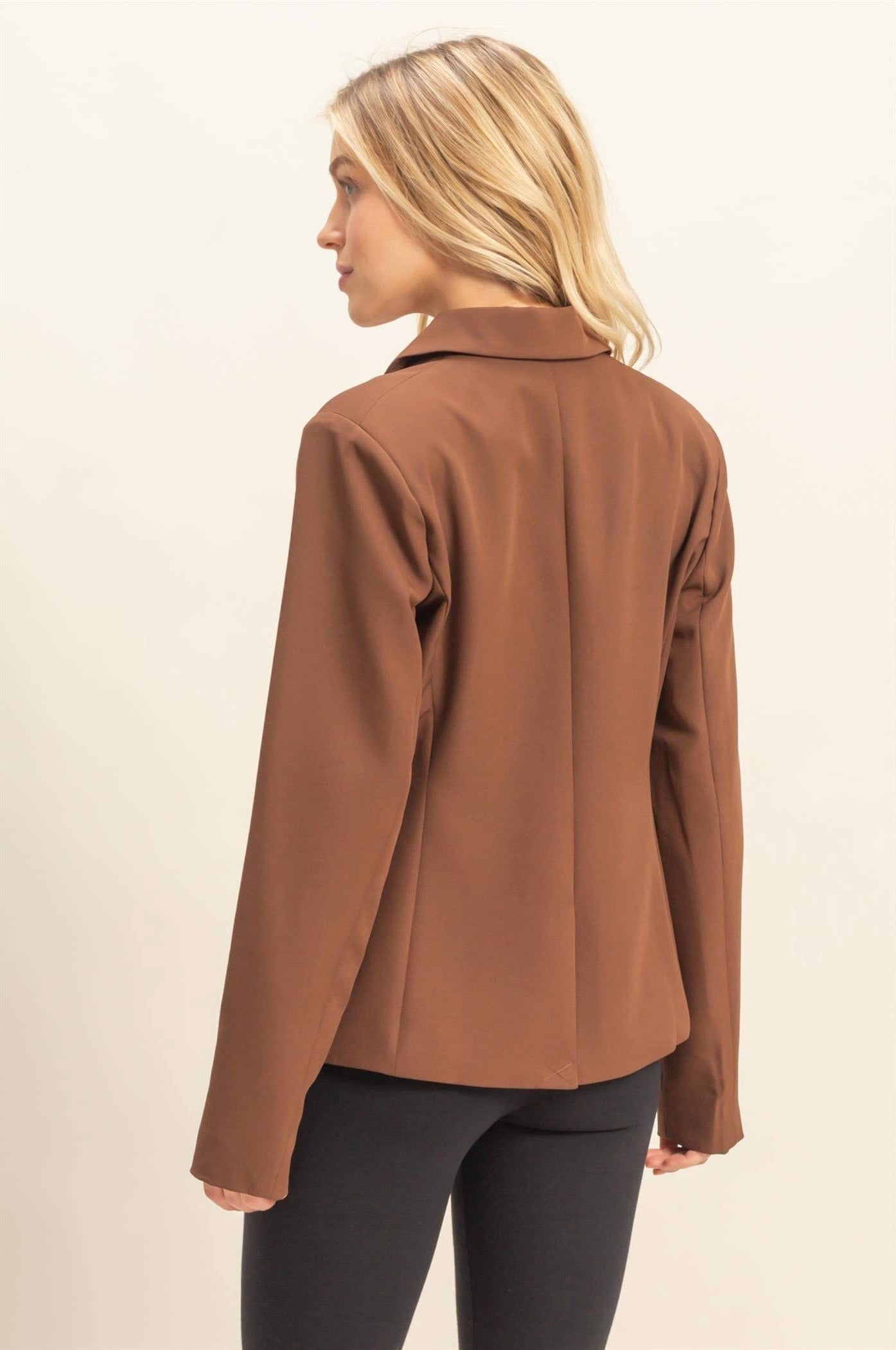 Single Button Blazer