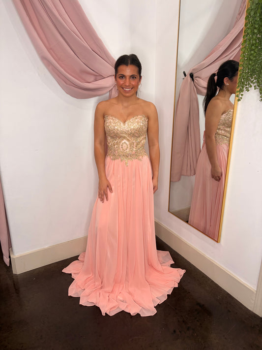 FULLY EMBROIDERY ON TOP DRESS ~ Small