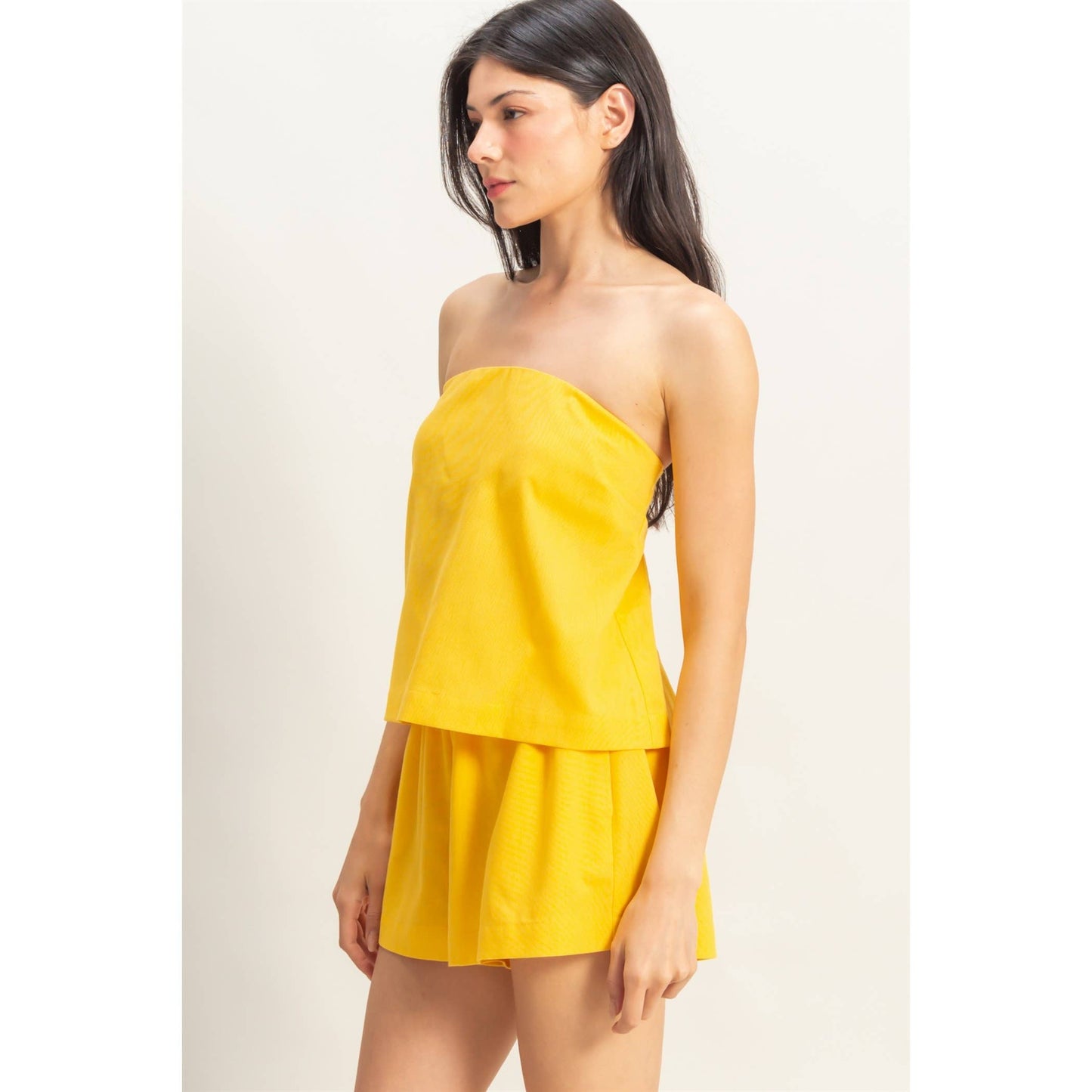 Sunflower Sand Washed Top And Shorts Set