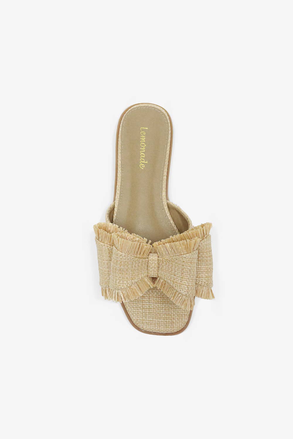 RESORT STAY -  Raffia Bow Sandal