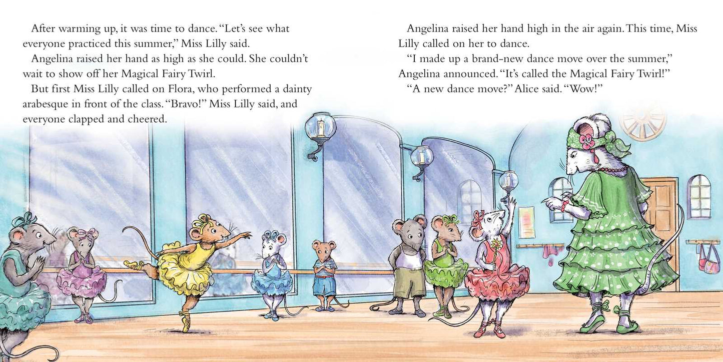 Angelina Ballerina at Ballet School ~ Paperback