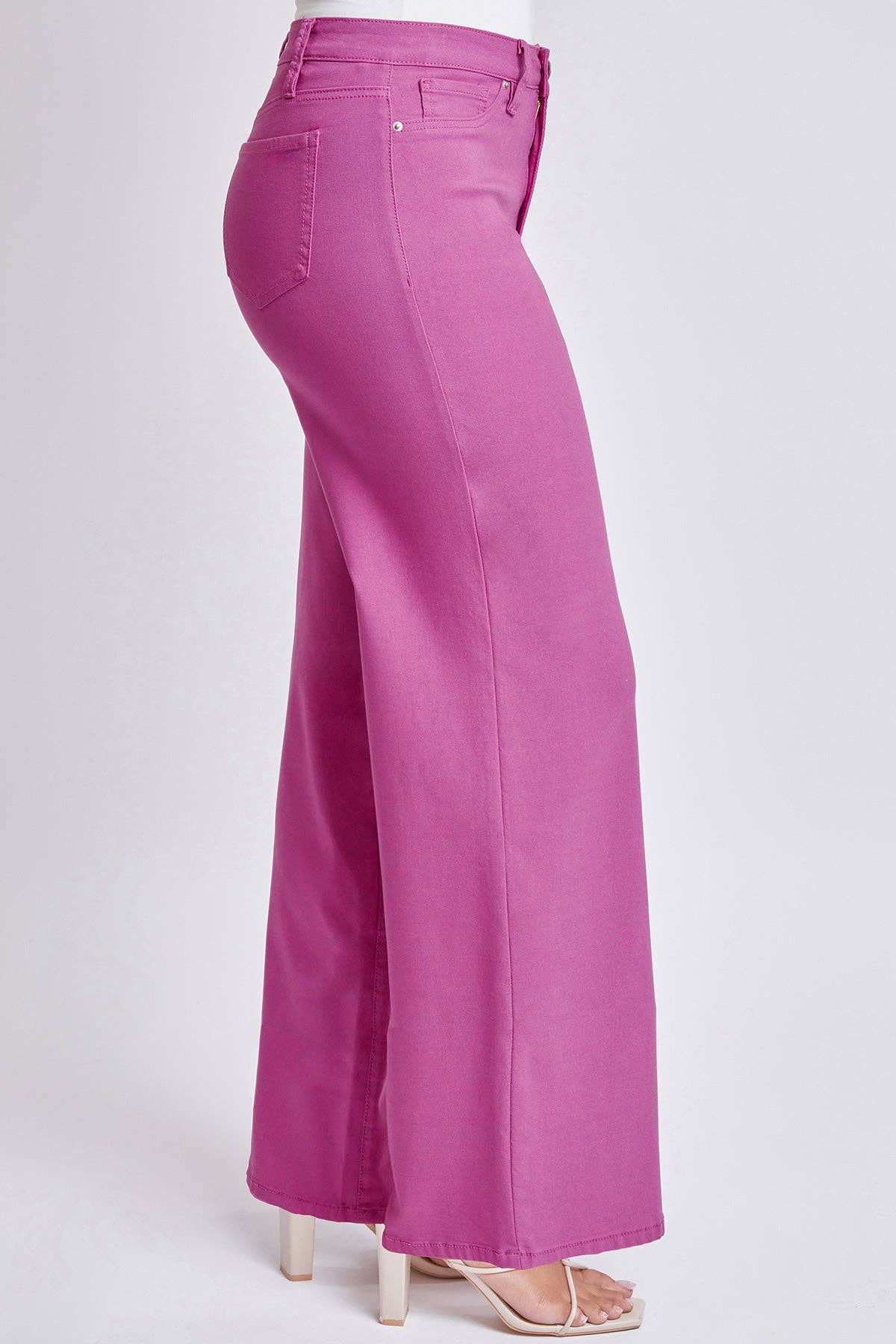 Hyperstretch High Rise Wide Leg