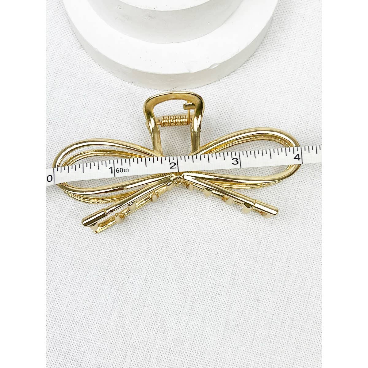 Metal Bow Shape Hair Claw Clips