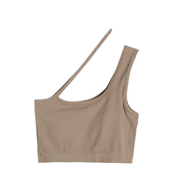 One shoulder top