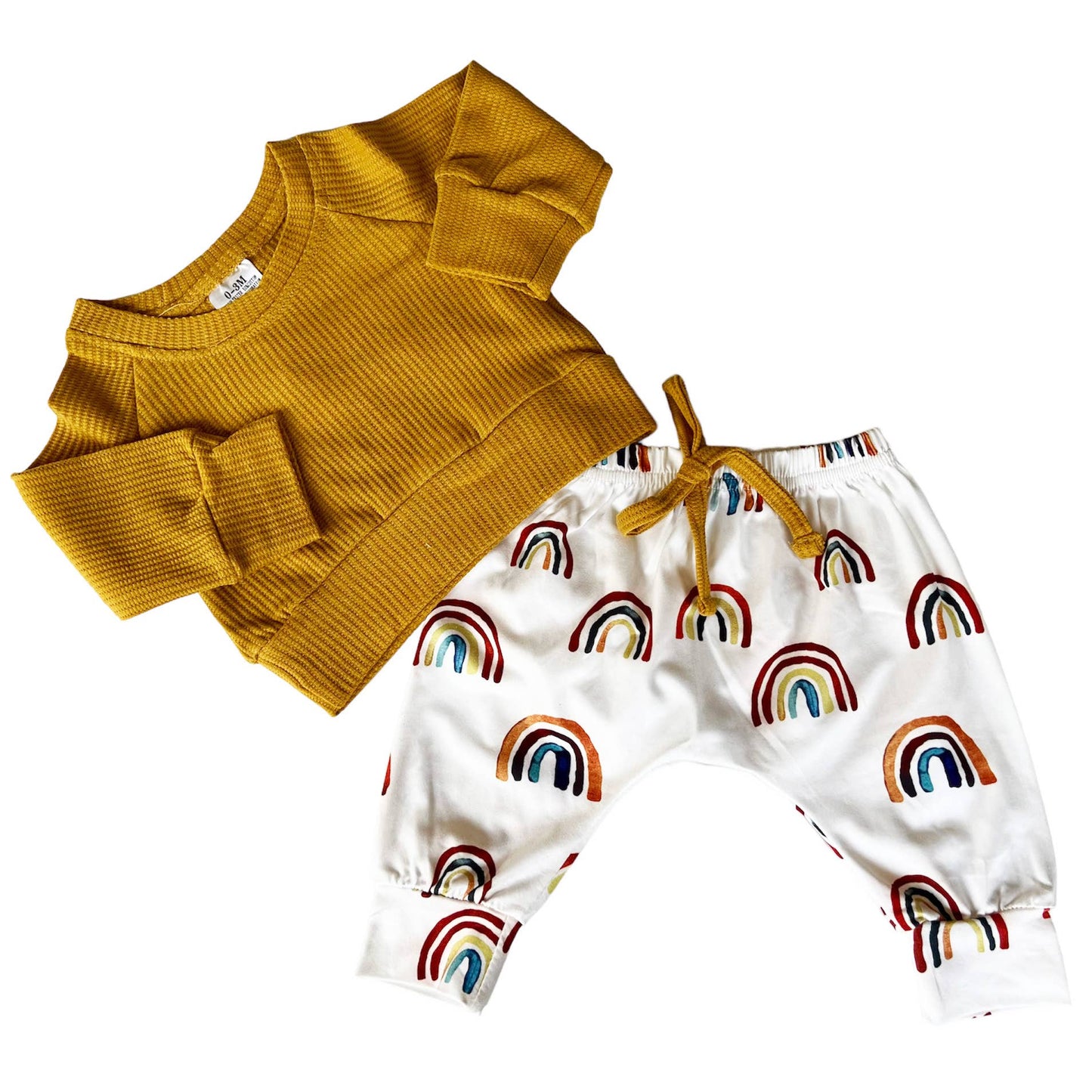 Kids Rainbow Sleepies Pajama Set