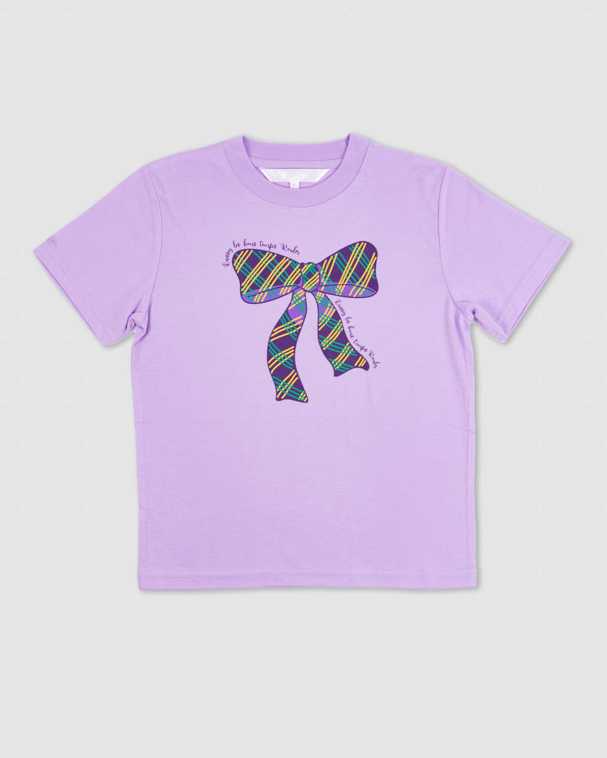 Youth Laissez Bow Short Sleeve Crew Neck T-Shirt