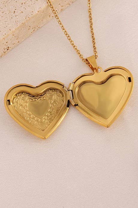 18K DIPPED STAINLESS STEEL TARNISH FREE LOCKET